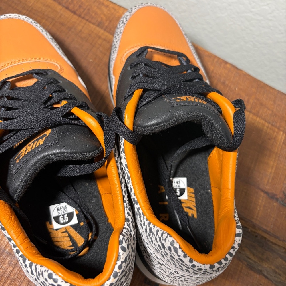 NEW Nike Air Safari OG Sneakers Men’s Size 6.5 Animal Print lace up Tennis Shoes - Picture 4 of 8